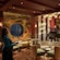 An artist rendering of Disney Treasure's Scat Cat Lounge, a piano lounge themed after The Aristocats